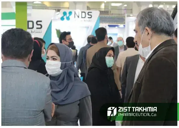The presence of Zit Khamtir pharmaceutical company in the sixth Iran Pharma exhibition